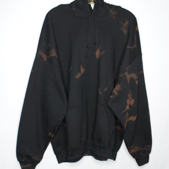 New Tie Dye Hoodie Dress Oversized Loungewear